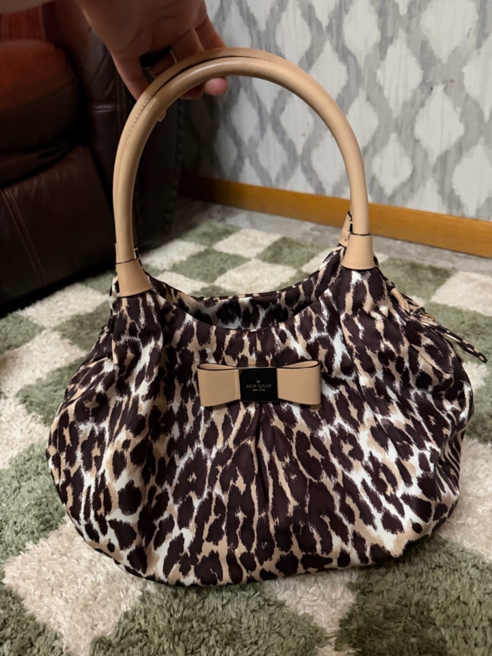 Kate Spade ♠️ Leopard Bag - Picture 3 of 13